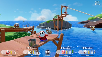 Completely vegetarian fishing, namely for coins.