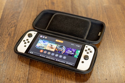 Ich liebe meine Switch und das Case.