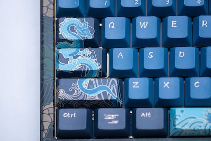Les capuchons de touches sont très bons.