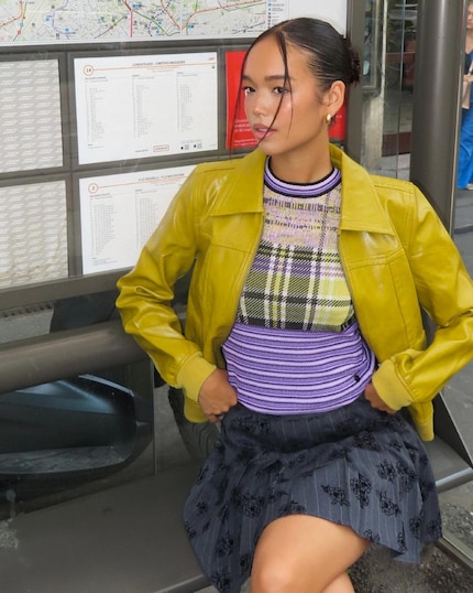 Hard to believe this look is by Desigual.