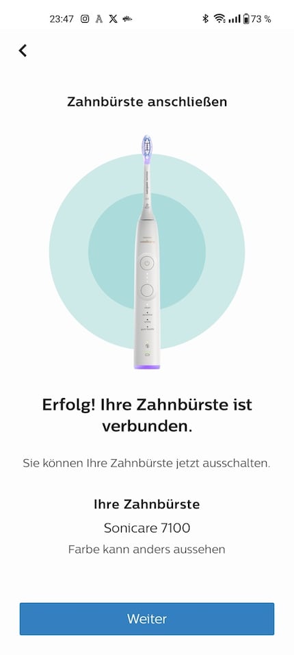 The first time I connected my toothbrush and phone was easy-peasy.