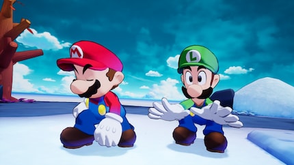 Luigi valt regelmatig plat op zijn gezicht als hij op een eiland wordt gelanceerd, terwijl Mario met aplomb landt. De animaties zijn erg goed gedaan.