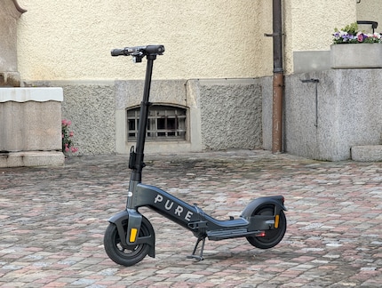 De Pure Advance Flex uitgeklapt.