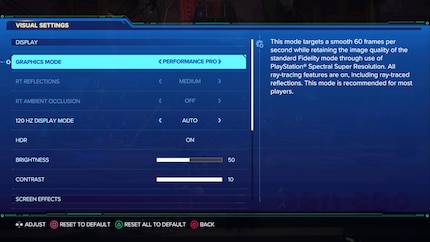 Ratchet & Clank: Rift Apart offers too many settings for my taste.