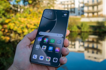Xiaomi beknibbelt niet op het scherm.