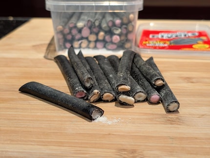 My first liquorice stick was practically free. 