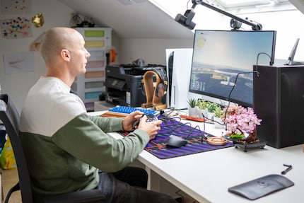 Ça marche avec une manette standard, mais c’est deux fois moins amusant.