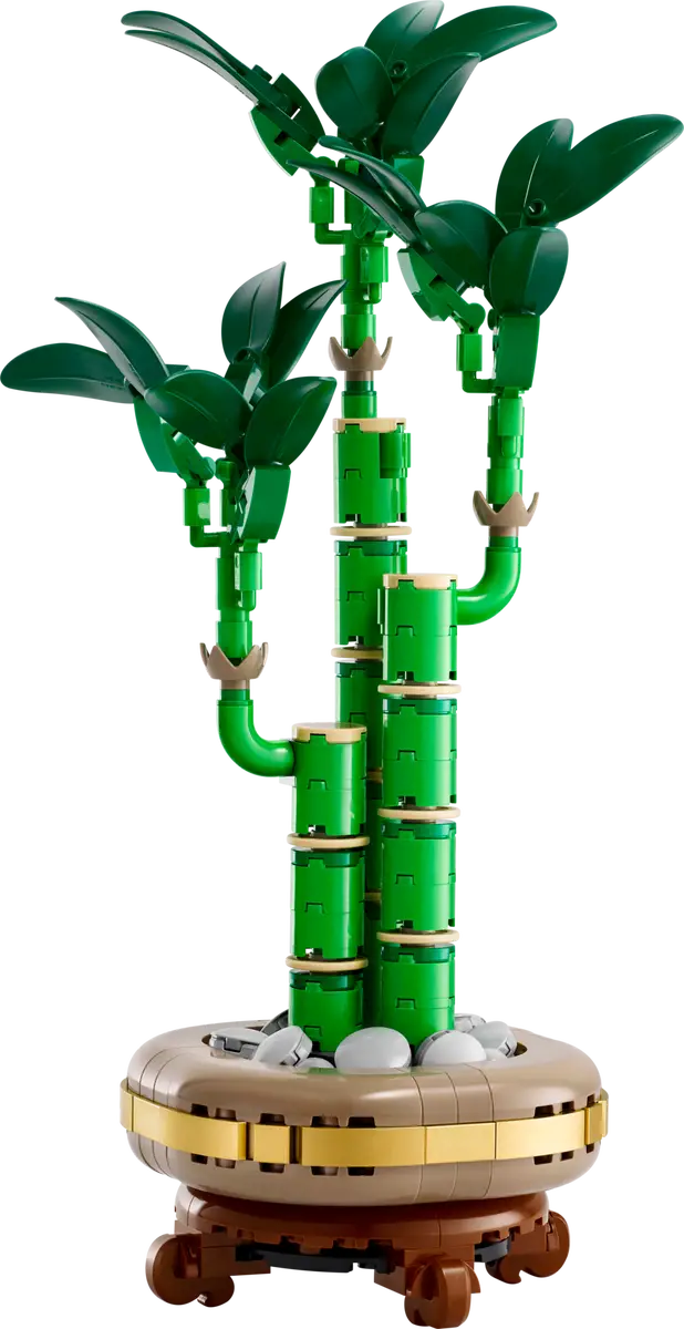 Assembled, the bamboo is 29 centimetres high.