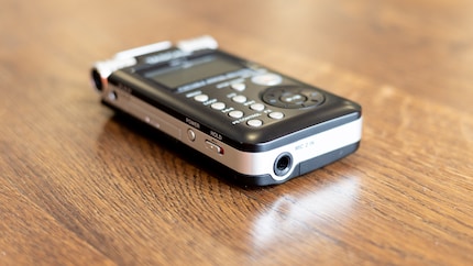 De Tascam DR-1 is bijna twintig jaar oud.