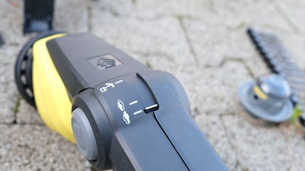 Groot of klein - je kunt hem helemaal naar wens instellen met de telescopische handgreep en het scharnierende scharnier.