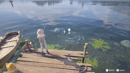 La pêche est un mini-jeu à elle toute seule.