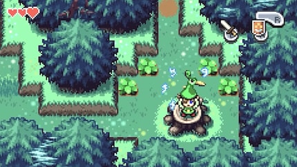 Letztes Jahr war «The Legend of Zelda: The Minish Cap» an der Reihe, von dem ich nicht mehr weiss, wie oft ich es gespielt habe. Beim GBA-Teil kann ich richtig abschalten.
