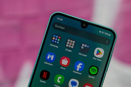 Voorgeïnstalleerde apps van Google, Samsung en Microsoft.