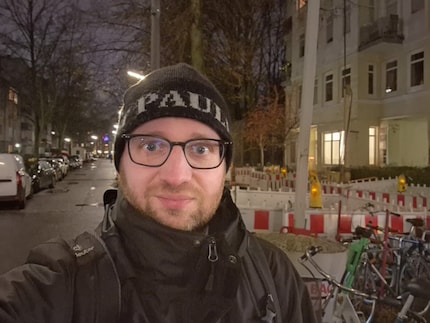 De nachtstand geeft meer scherpte in het donker, maar ook te veel helderheid.