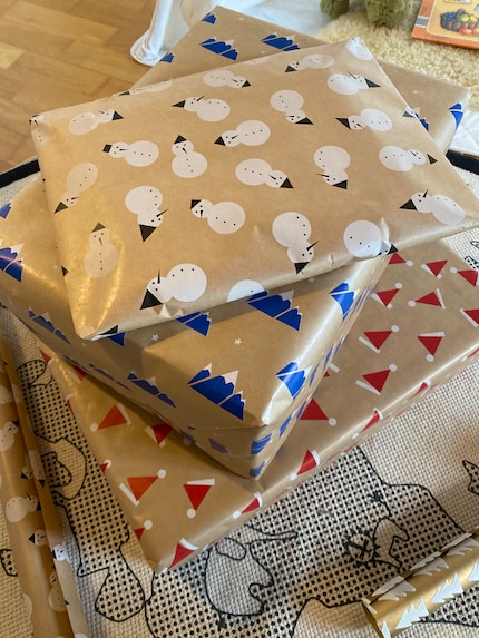 L’année prochaine, je ferai mes paquets cadeaux plus tôt... On peut toujours rêver !