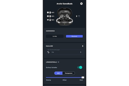 L’appli pour smartphone contient les réglages essentiels.