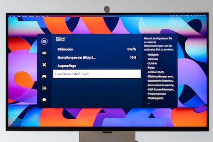 Für einige Optionen muss ich in die «Experten-Einstellungen», die sich tief in Menüs verstecken.