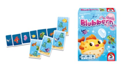 «Blubbern» ist ein Kartenspiel für Kinder ab fünf Jahren.