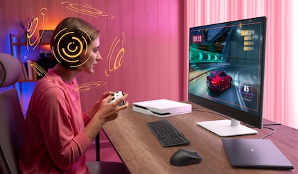 L'écran de Dell gère l'audio 3D et l'adapte à la position de la tête.