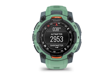 Het kompas op de smartwatch.