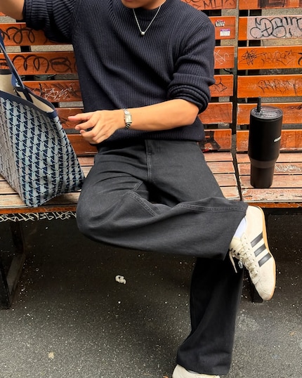 The sneaker also comes in Off-White.