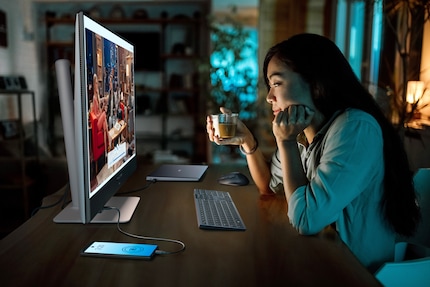 Dells 32 Plus S3225QC ist eines der ersten Office-Geräte mit QD-OLED statt LCD.