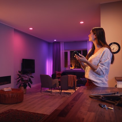 Photos of diffuse, room-filling lighting, like this one from Hue, often make me swoon.