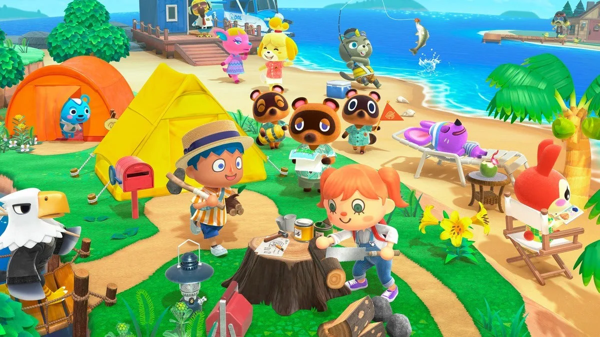 Nintendo s’est spécialisée dans les jeux pour enfants comme « Animal Crossing ».