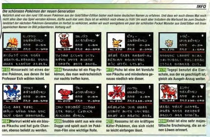 Je n’ai jamais parlé japonais, mais je pouvais passer des heures à reluquer les Pokémon à venir.