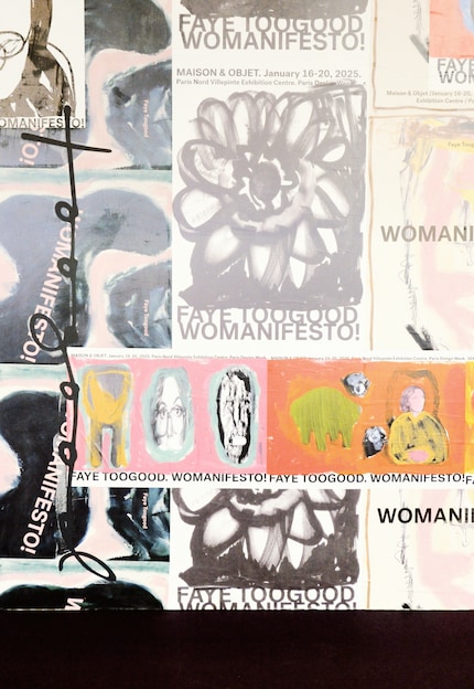 Die «WOMANIFESTO!»-Installation präsentiert Faye Toogoods Werk und ihre Designphilosophie in vier thematischen Bereichen.