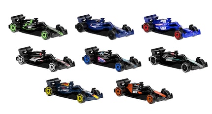 Das 5er-Pack bringt gleich mehrere Teams auf die Strecke – perfekt für spannende Duelle.