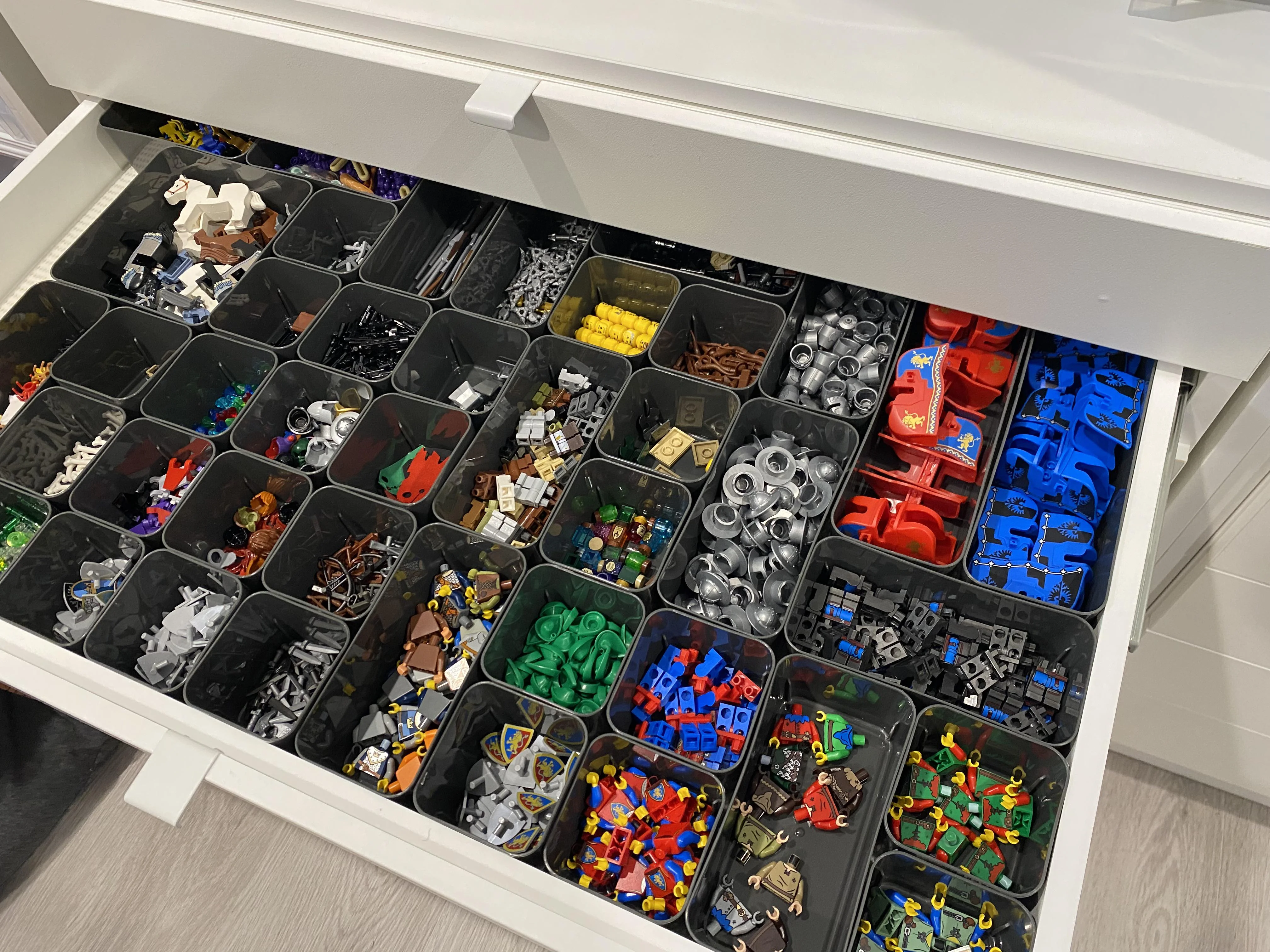 Niet de Lego-orde in huize Jungfer, maar wel indrukwekkend, toch?