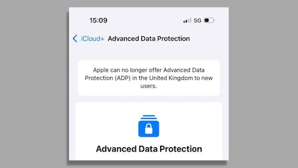 In het Verenigd Koninkrijk is er geen end-to-end-encryptie meer in de iCloud.