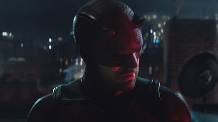 Geen zorgen, niet elke scène in «Daredevil: Born Again» is zo donker als deze.