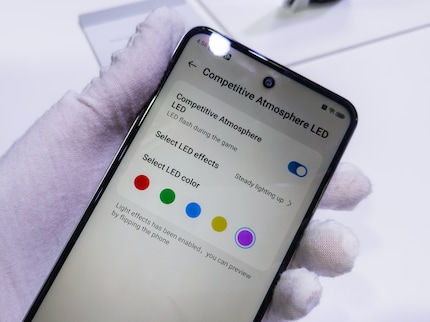 De achtergrondverlichting van de Nubia Neo 3 kan worden aangepast.