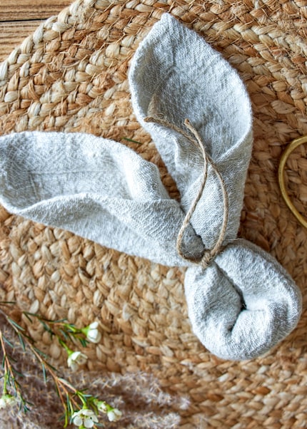 The clever hack is easy to replicate – fold then tie a string.