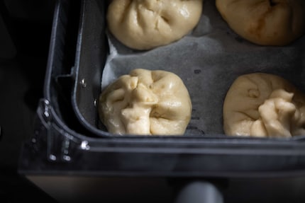 Gedämpfte Brötchen lassen sich wunderbar zubereiten.