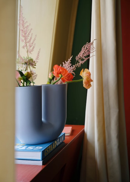 While the smaller size is ideal for shelves, worktops and window sills, ...