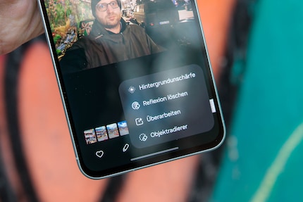 KI kommt beim Galaxy A56 vor allem bei der Bildbearbeitung zum Einsatz.