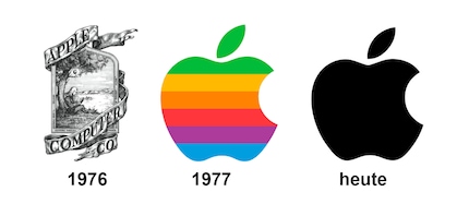 Ik zou op zijn minst het kleurrijke Apple logo uit 1977 terug willen zien.