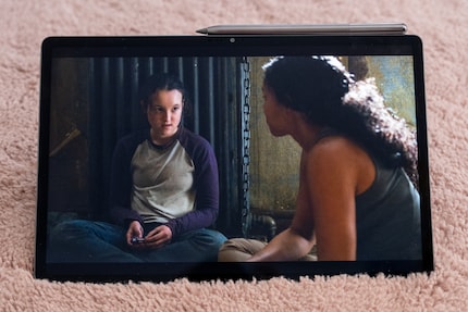 The tablet’s IPS display also shows dark scenes with enough detail.