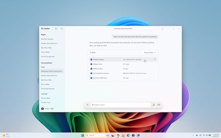 This is what the new file search looks like.