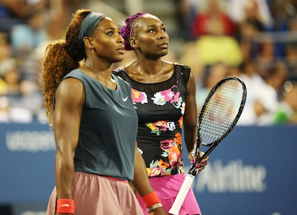 Vom Vater früh auf Erfolg getrimmt: Serena und Venus Williams.