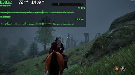 Chaque oscillation de fps cause une saccade.