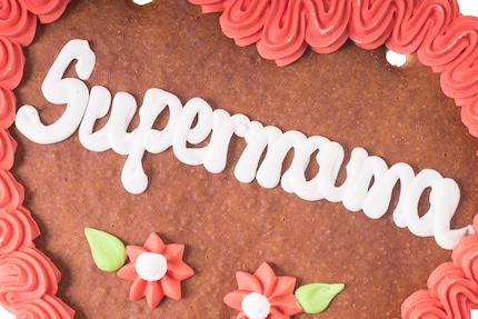 Een beetje beter: Peperkoekharten worden nooit opgegeten, maar mama kan ze op een gegeven moment weggooien.