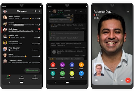 Threema is een betrouwbare en veilige messenger uit Zwitserland.