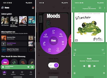 Deezer heeft een geweldig ontwerp en, met Flow, een muziekmixer die me nog niet heeft teleurgesteld.