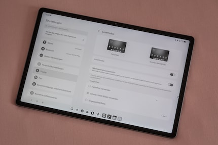 Lenovo biedt een aantal instellingen in de software voor lezen, zoals de zwart-wit modus.