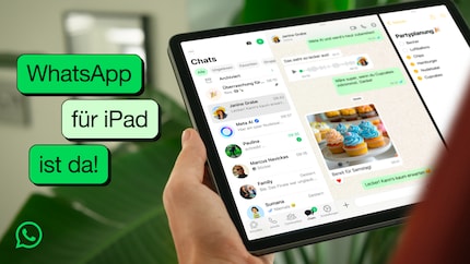 WhatsApp funktioniert auch im Splitscreen.