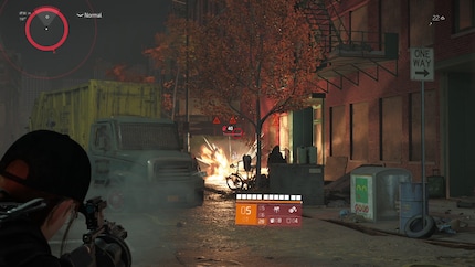 Utiliser correctement un lance-grenades : à distance.